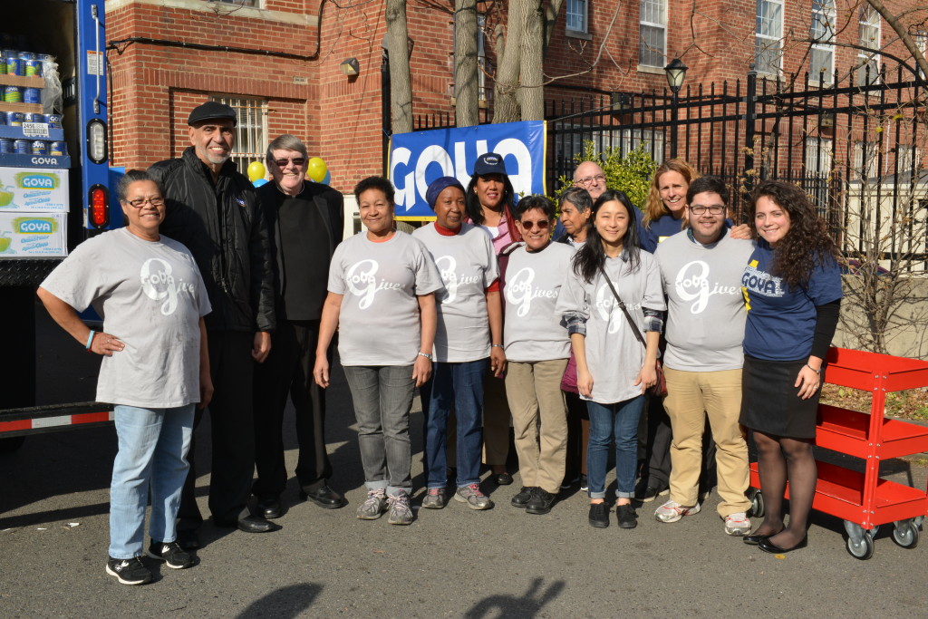 Goya Foods y Caridades Católicas de la Arquidiócesis de  Washington.