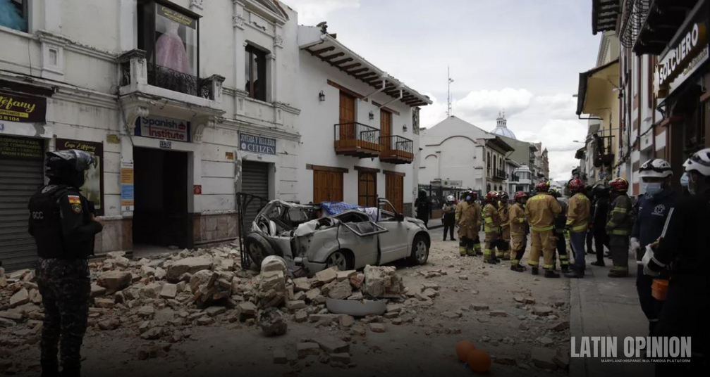 Gran Terremoto De De Magnitud Sacudi El S Bado A Ecuador Latin