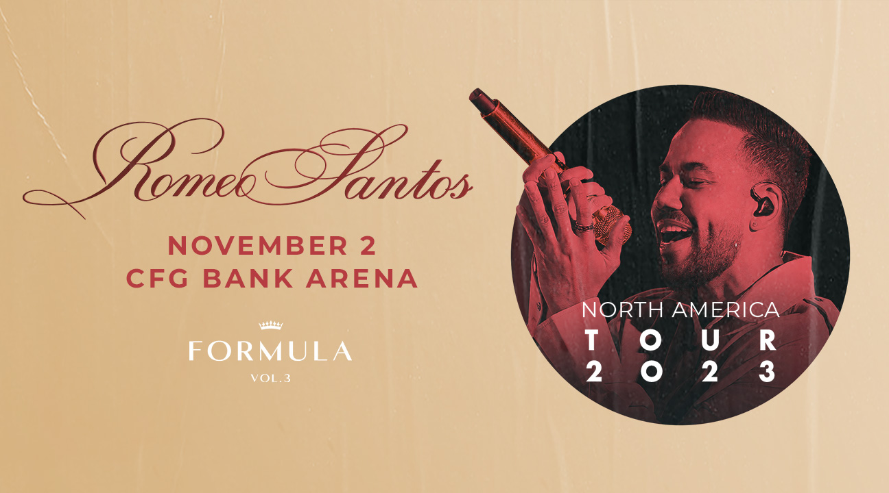 ¡hoy Es El Histórico Concierto De Romeo Santos En El Cfg Bank Arena De