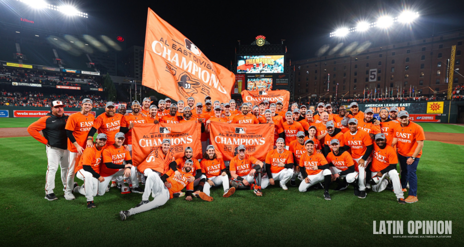 Baltimore Orioles campeones de la Liga Americana Este en MLB, por