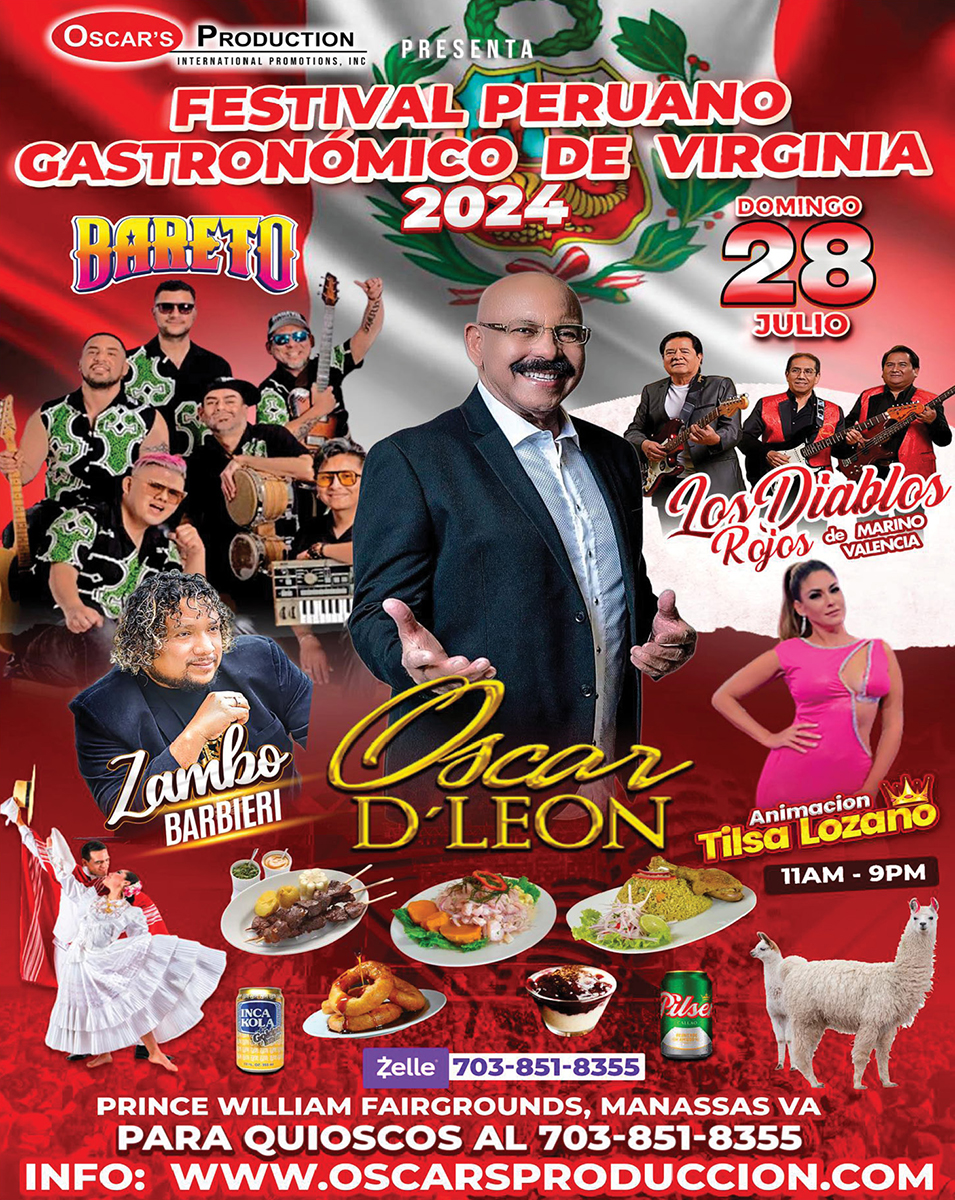 Oscar D'León invita Oscar's Production Domingo 28 de Julio 2024