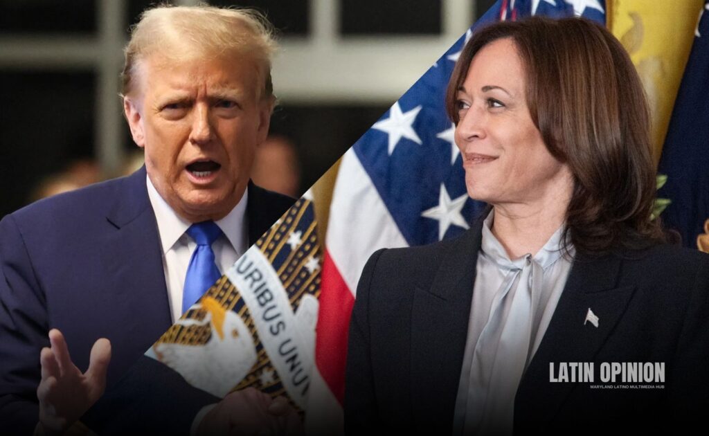 Trump Harris extrema izquierda