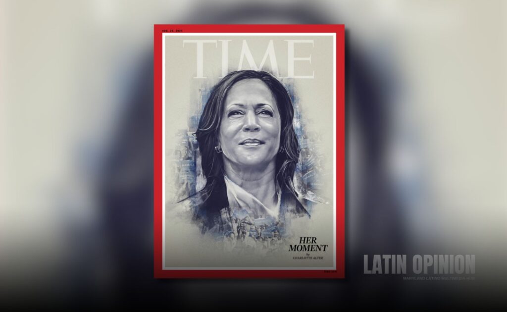 kamala harris portada de time