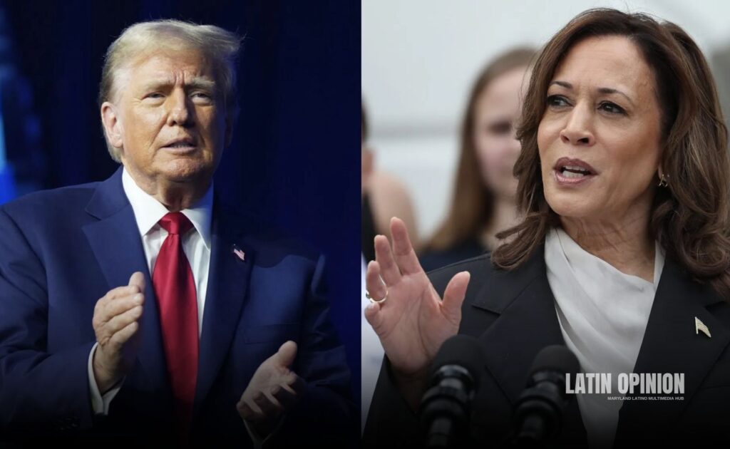 Trump acepta debatir con Kamala Harris