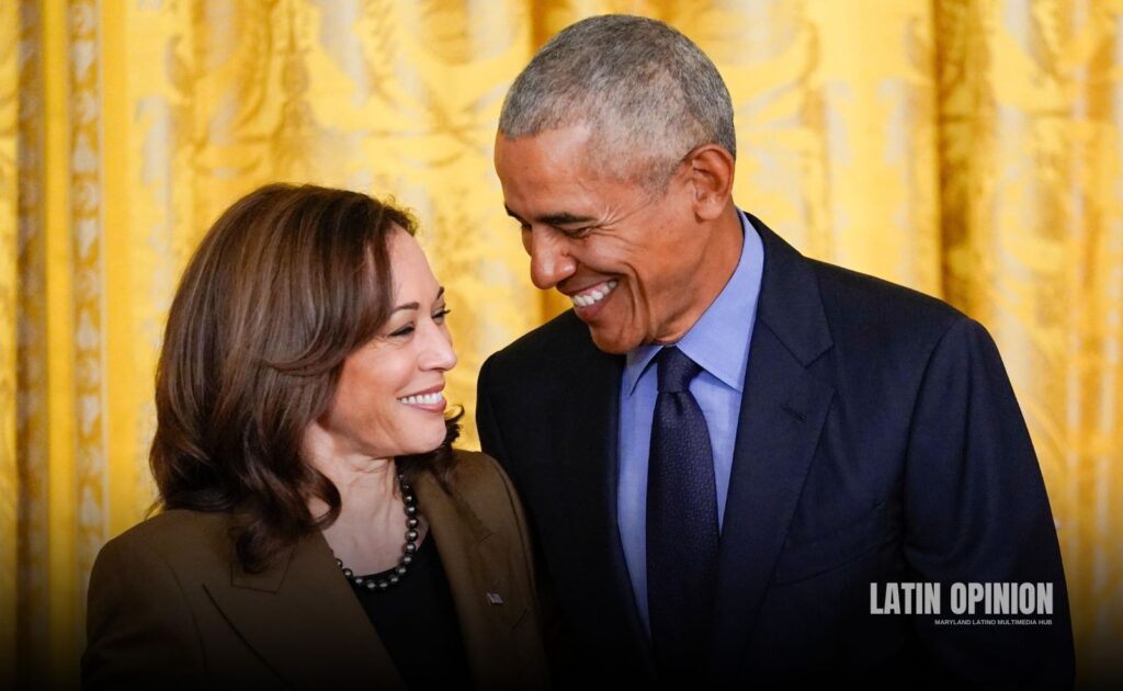 Harris apoyada por Obama