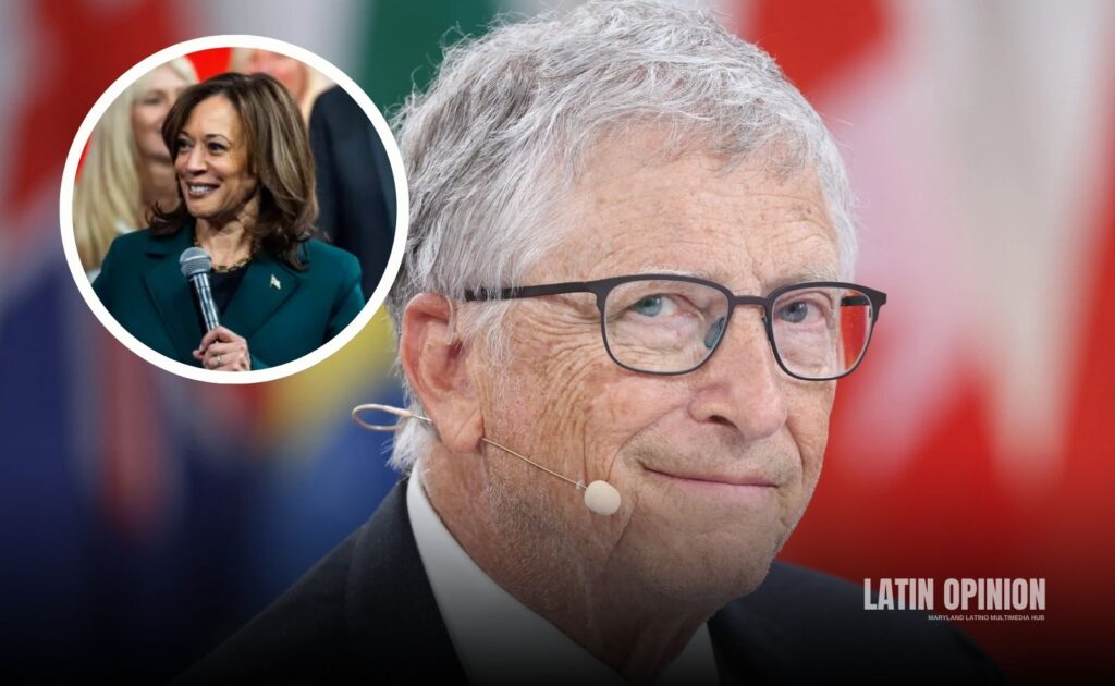 Bill Gates respalda a Kamala Harris con $50 millones