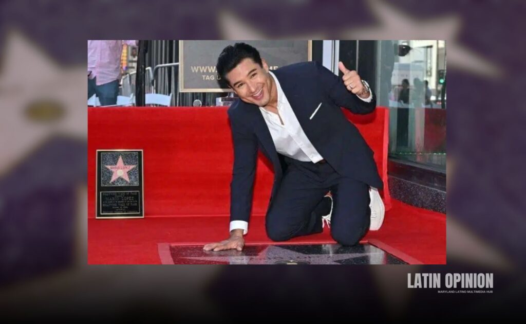 Mario Lopez al Paseo de la Fama