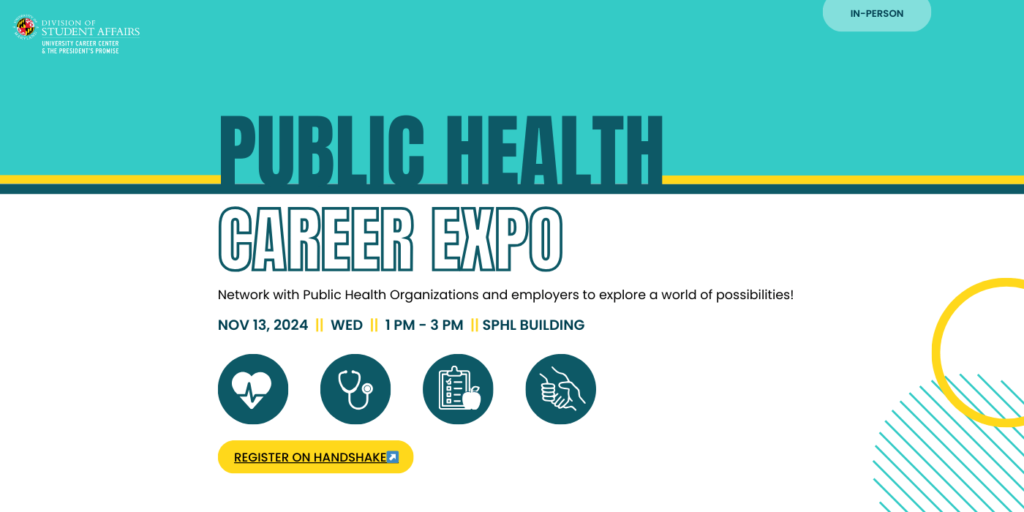 Public Health Career Expo 2024