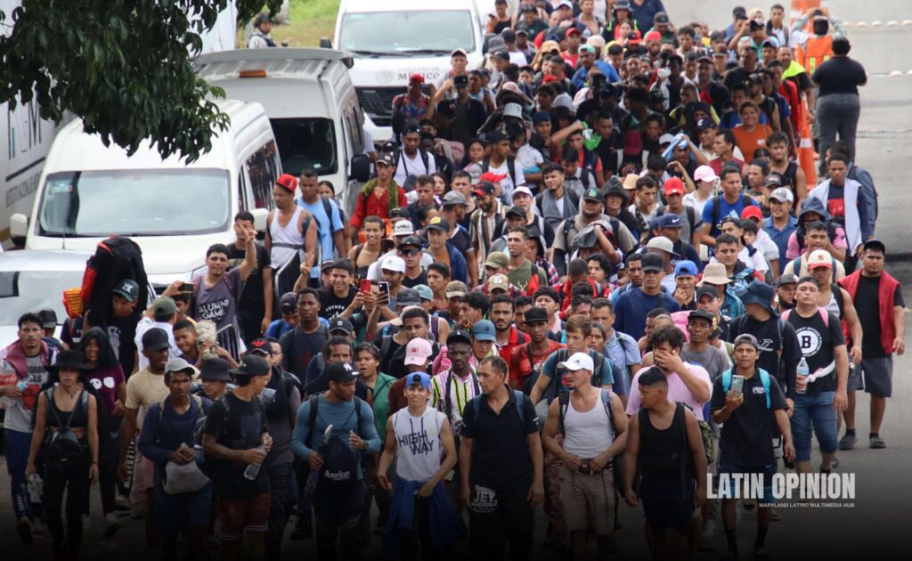 Primera caravana migrante del año