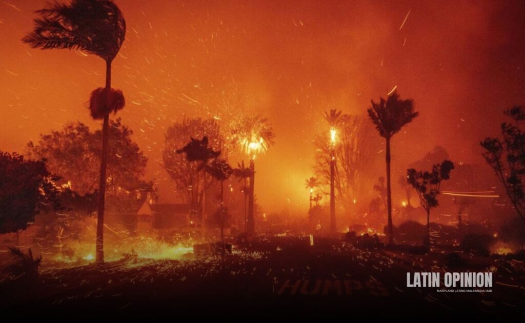 incendios en Los Ángeles