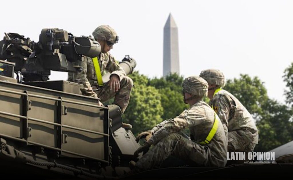 desfile militar de Trump