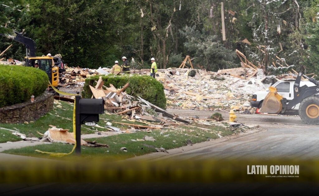Explosión de casa en Baltimore