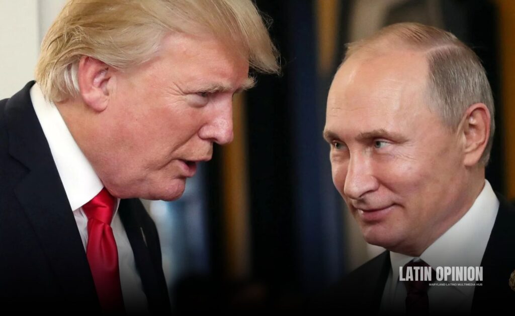 Trump recibe a Putin