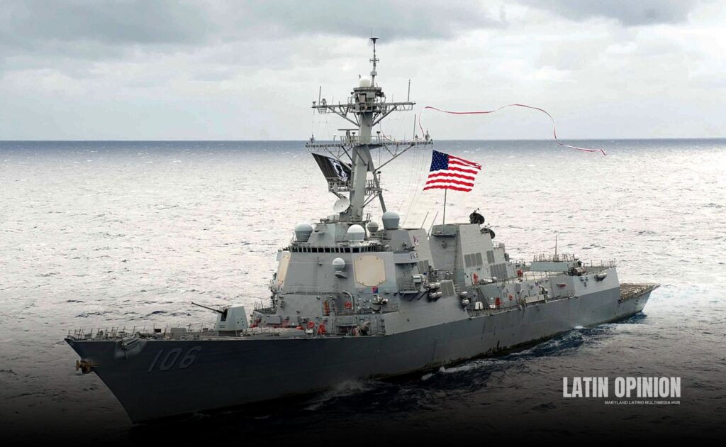 buque destructor del ejército EEUU