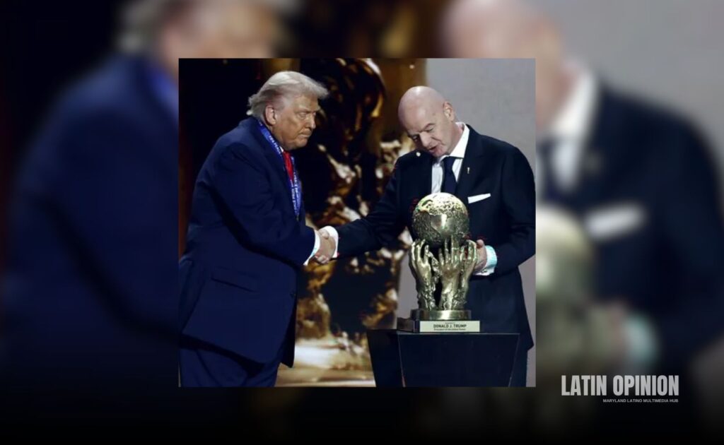 Donald Trump es galardonado con el primer premio FIFA de la Paz