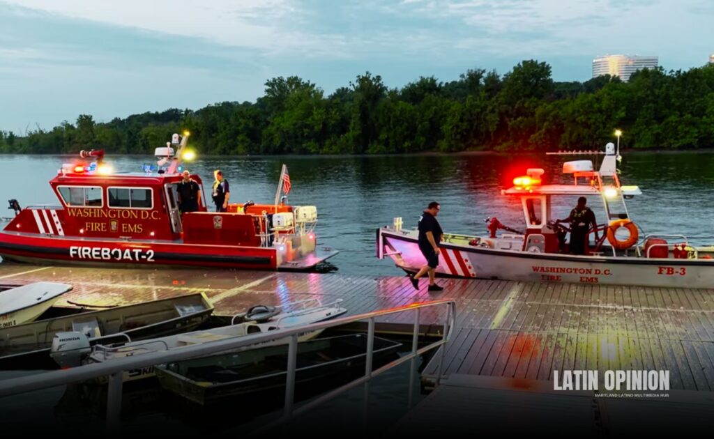 Recuperan en río Potomac cuerpo de estudiante desaparecido Potomac
