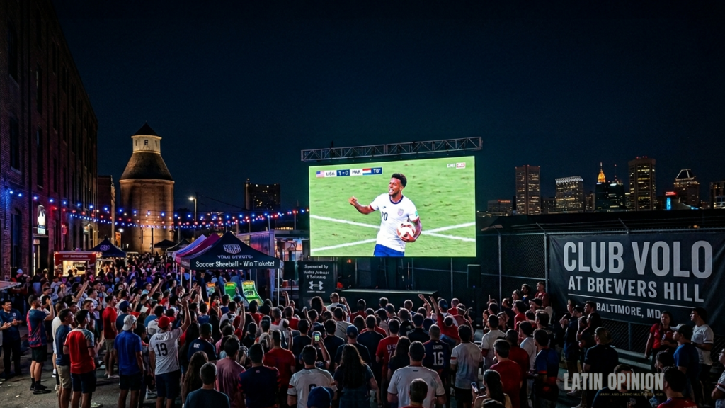 Baltimore vibrará con la gran fiesta mundialista del «Volo Sports World Cup Watch Party»