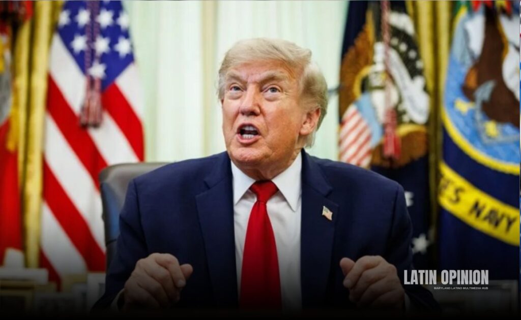 Trump pide