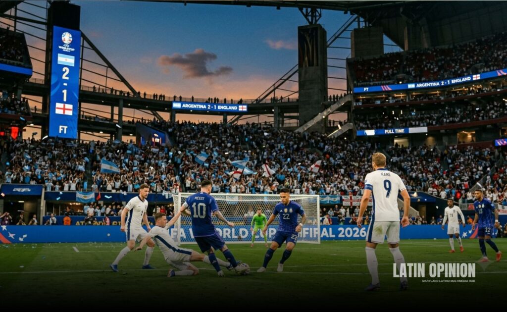 Argentina superó a Inglaterra