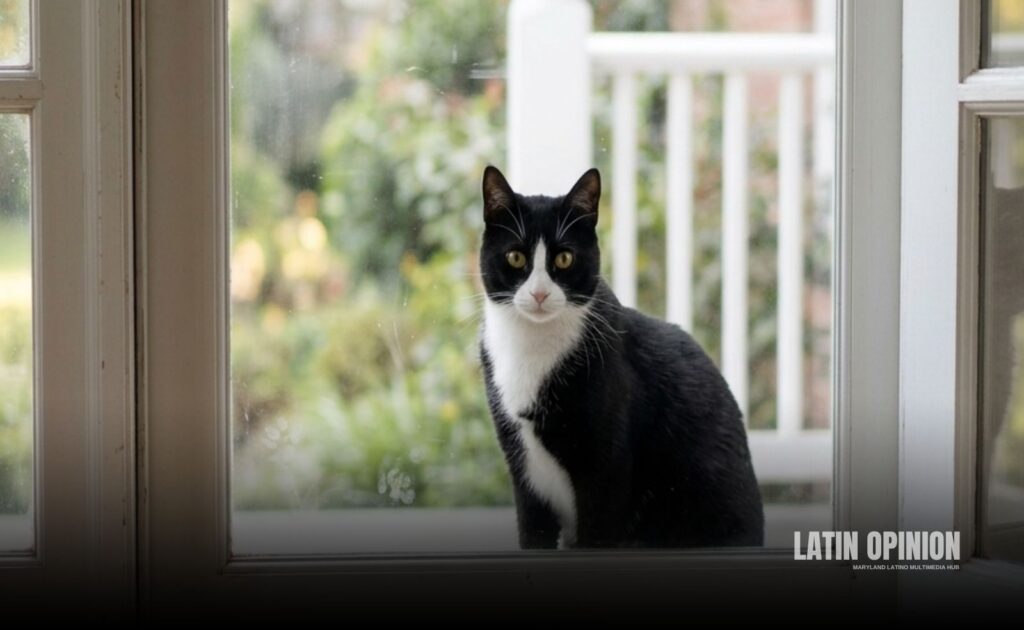 Ladrón roba gatita para luego robar banco en Maryland Ladrón