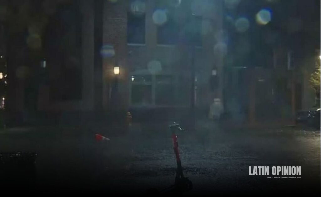 Fuertes tormentas impulsa limpieza en Maryland Fuertes tormentas