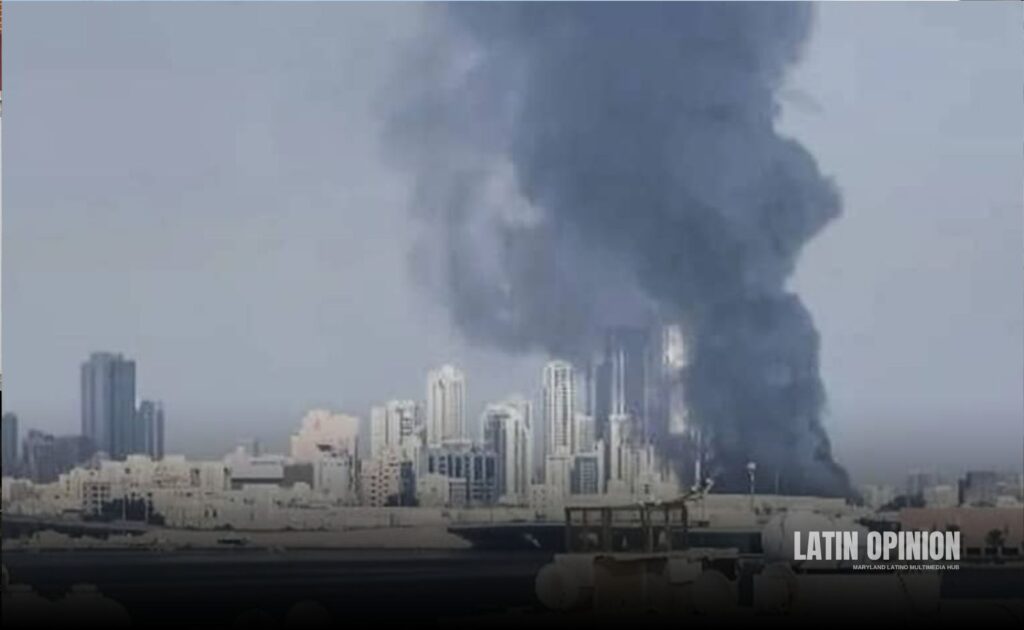 Ataque iraní contra varios países del Golfo Pérsico Ataque iraní