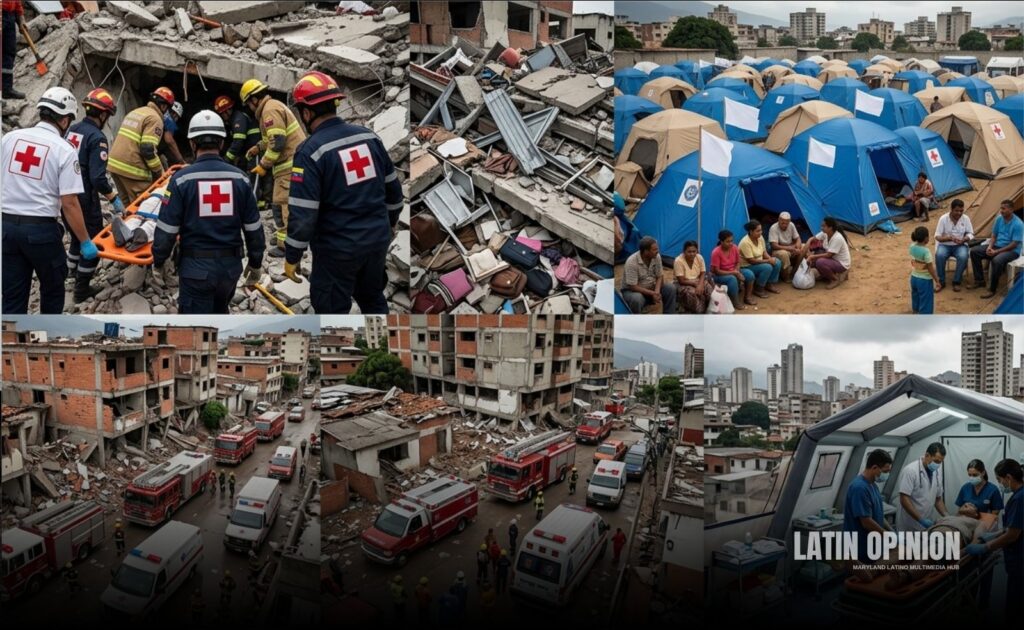 Daños y crisis humanitaria en Venezuela Daños y crisis humanitaria en Venezuela