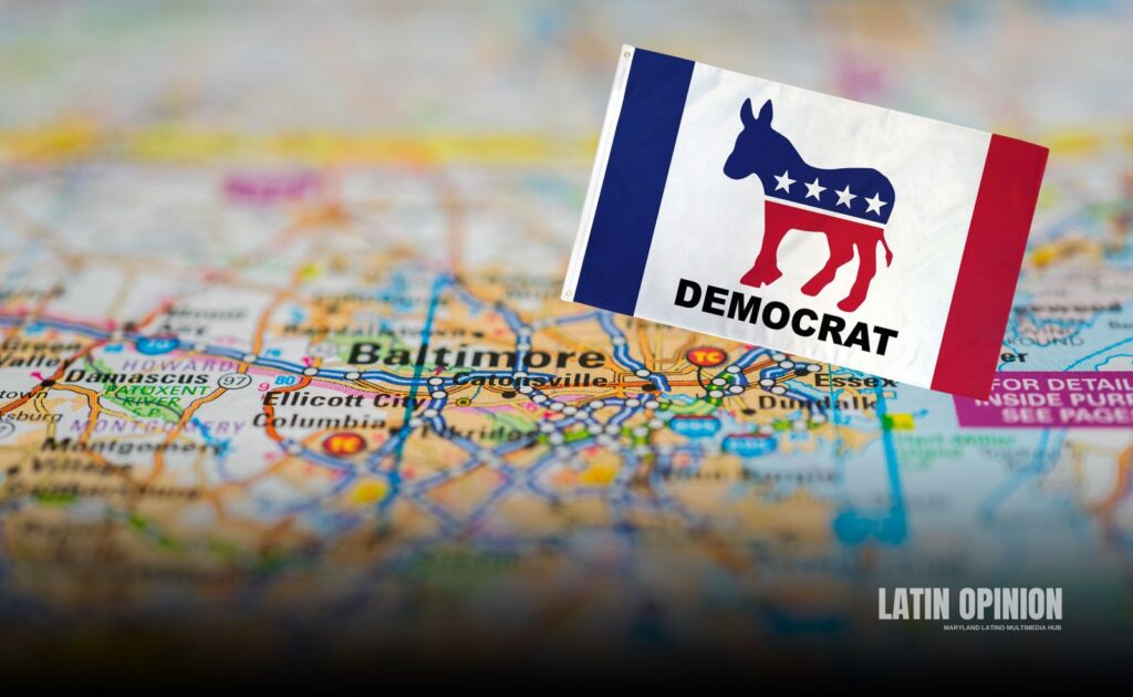 Mapa electoral favorable a demócratas en Maryland demócratas