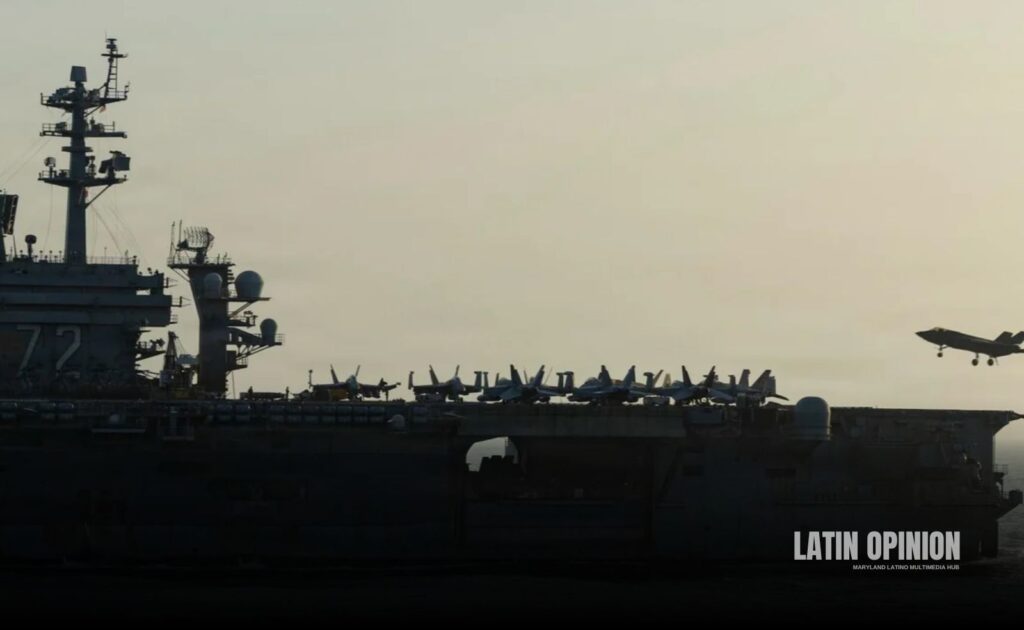 Wes Moore cuestiona despliegue del USS Abraham Lincoln USS Abraham Lincoln