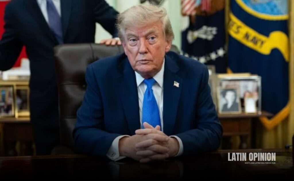 Trump impone un arancel del 15 % al insumo para fabricar paneles solares y semiconductores Trump impone