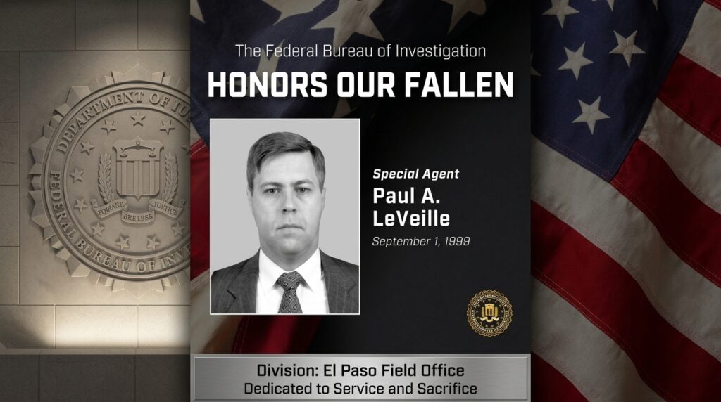 El FBI rinde homenaje