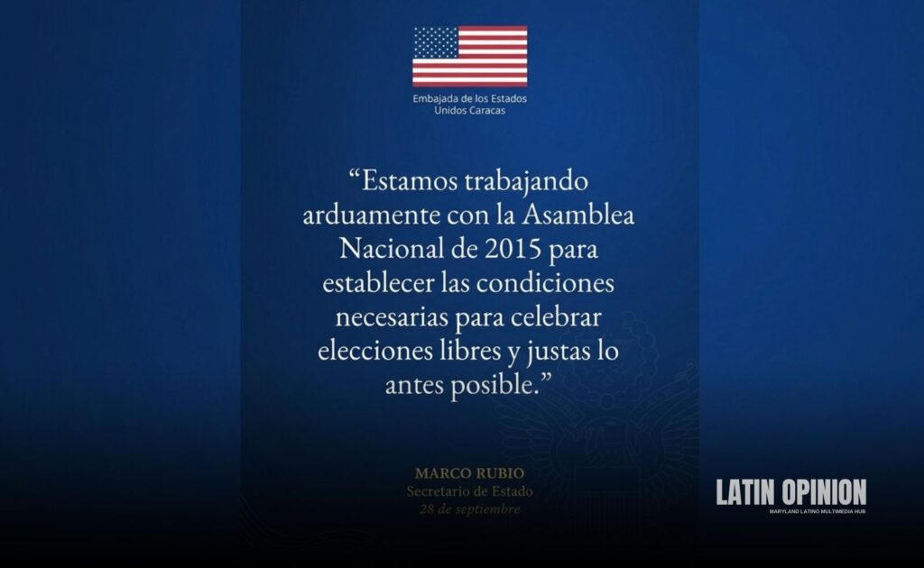 Secretario de Estado Marco Rubio en relación a Venezuela Secretario Marco Rubio