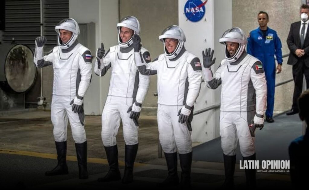 4 astronautas