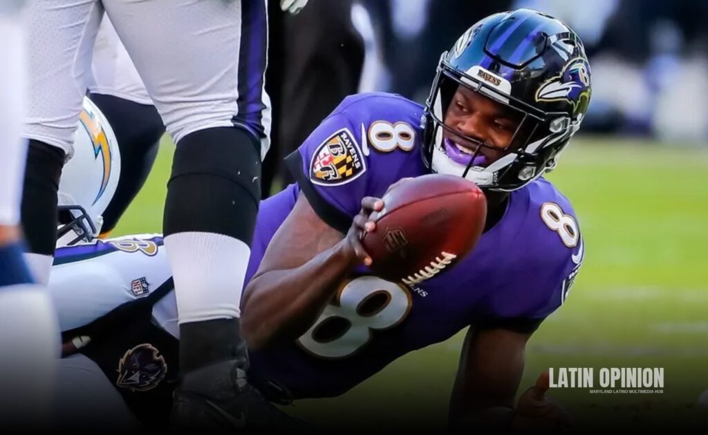 Lamar Jackson reaparece en entrenamientos de Baltimore tras lesión Lamar Jackson