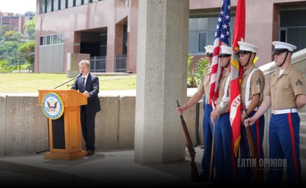 Marines reabren su destacamento en la Embajada de EE. UU. en Caracas