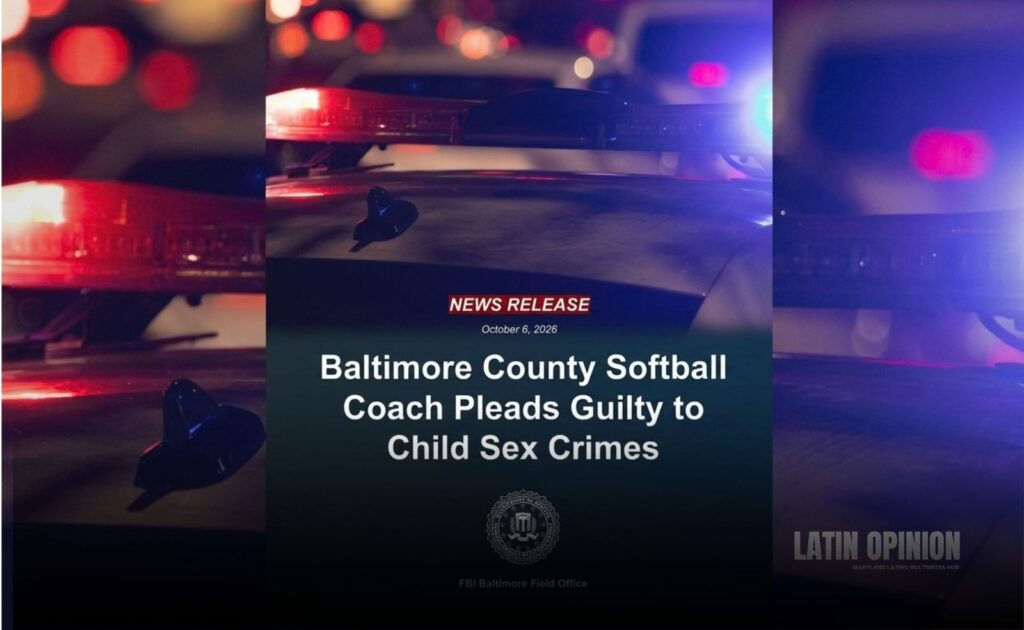 Entrenador de sóftbol de Baltimore se declara culpable de delitos sexuales Entrenador de sóftbol de Baltimore