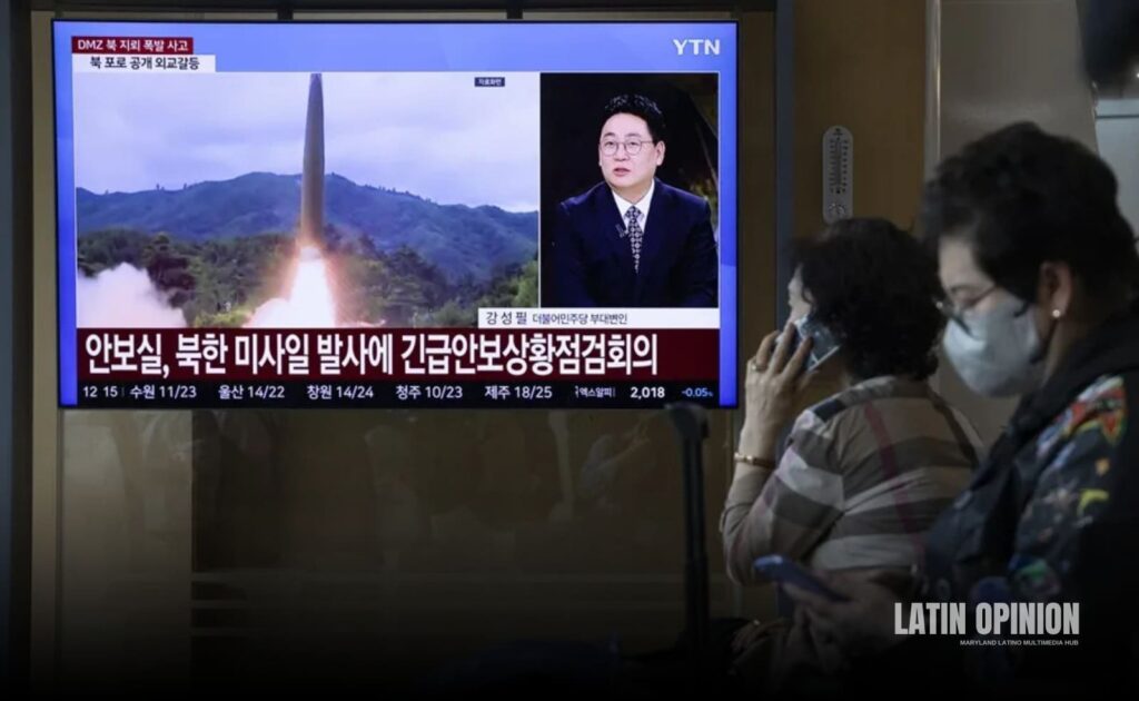 Corea del Norte lanza un proyectil hacia el mar de Japón