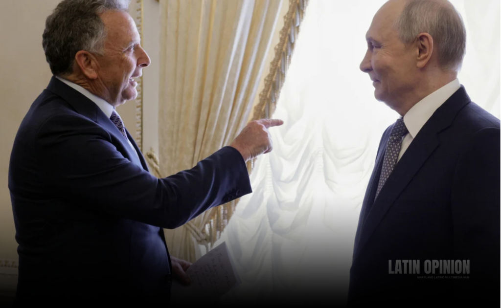 Witkoff se enfrenta a duras críticas por llamar a Putin "humanitario"